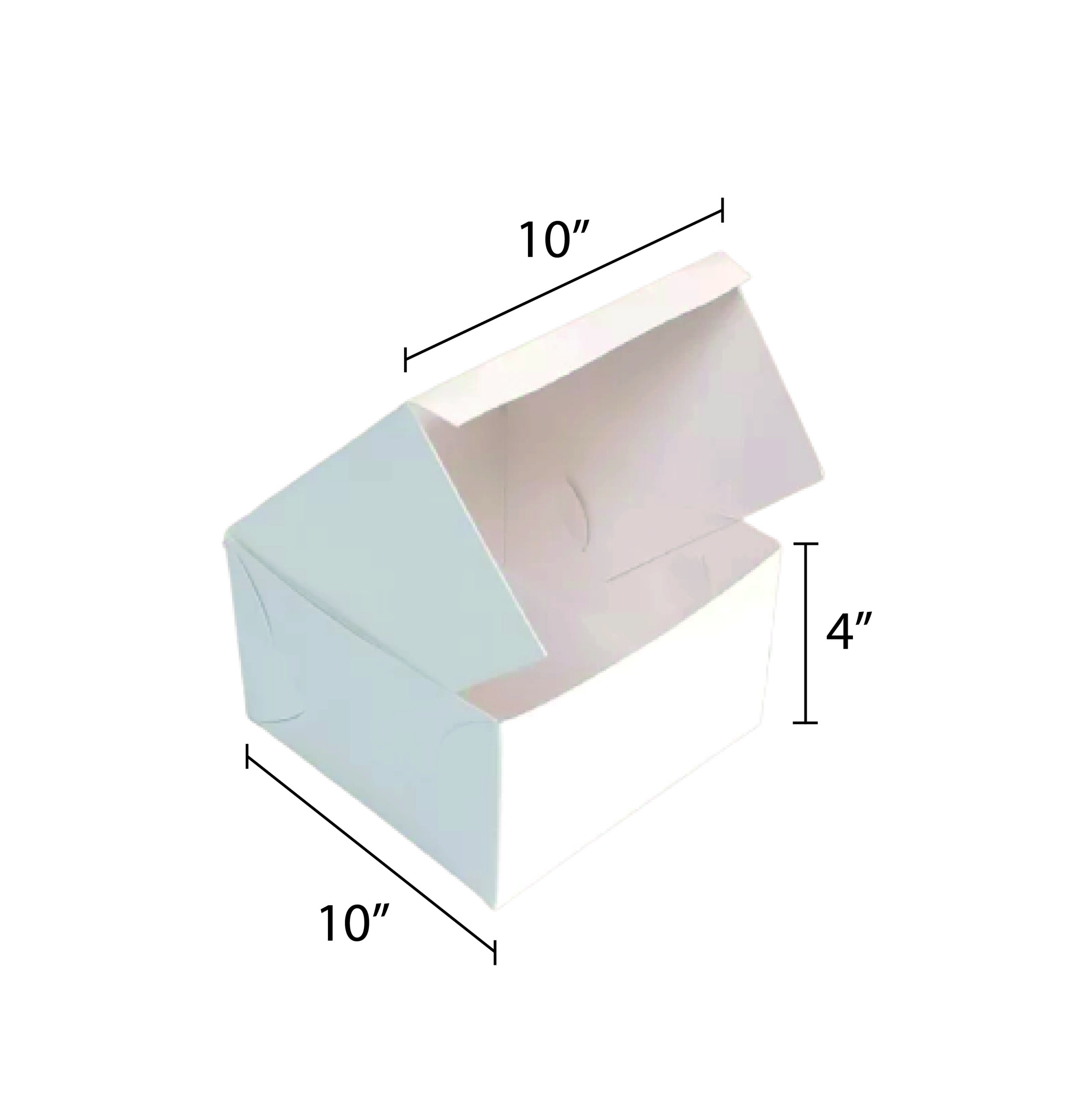 Caja grande - blanca (38 x 33 x 8 cm)